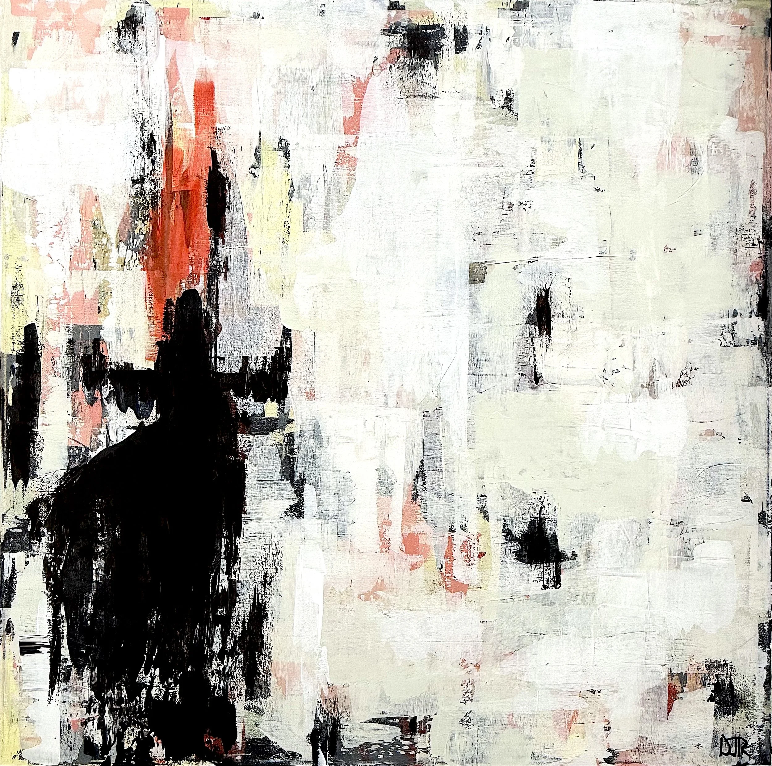'moose tracks' / 36" x 36" / Acrylic on Canvas