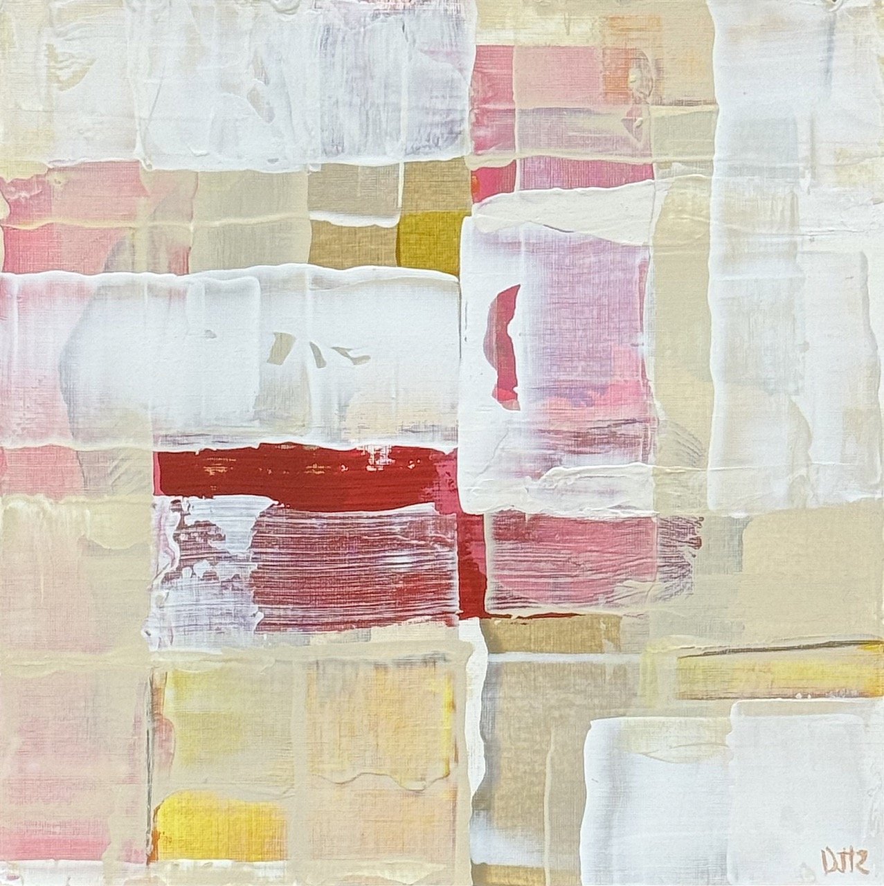 'serenity and sand VII' / 12" x 12"