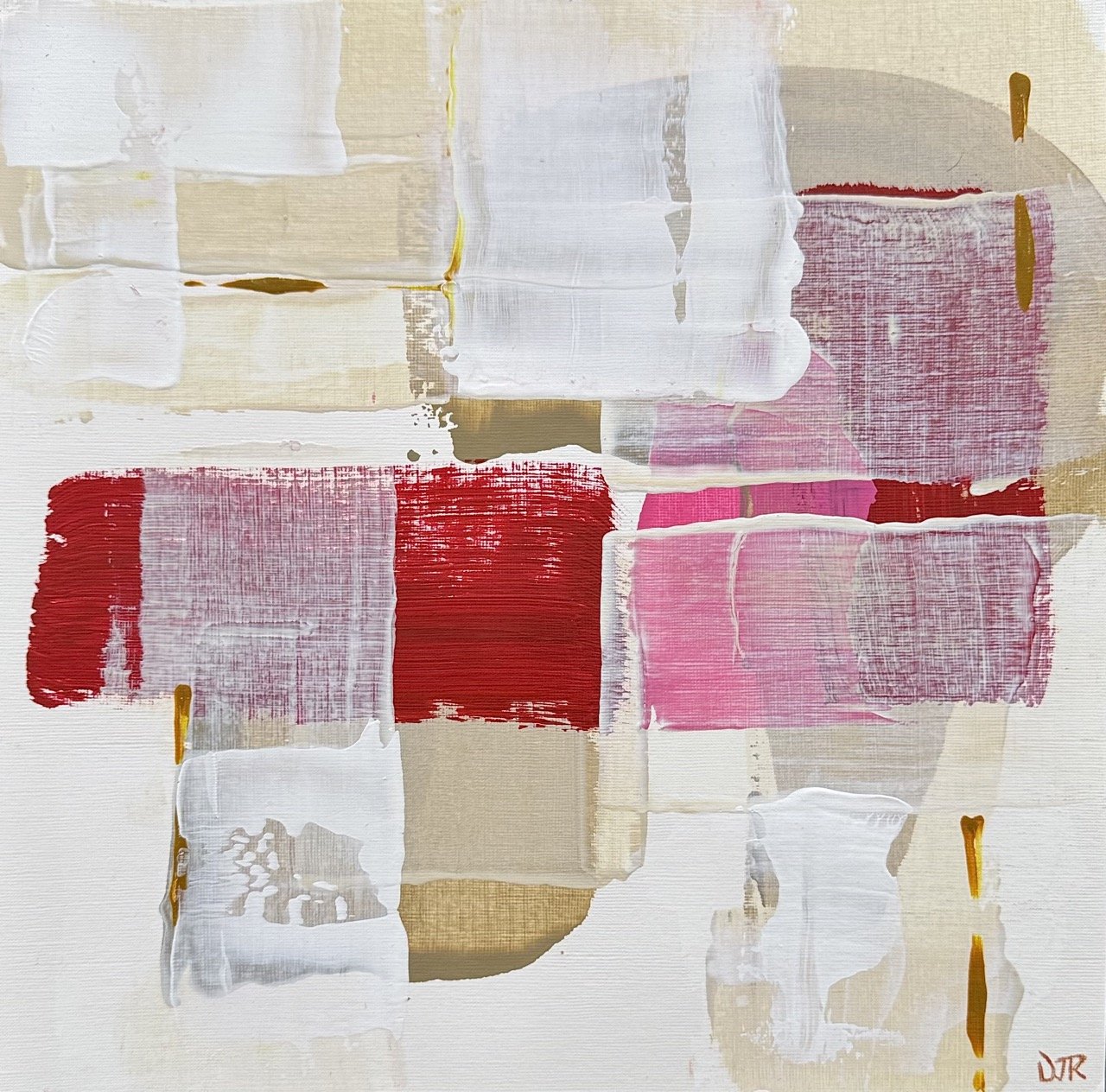 'serenity and sand II' / 12" x 12"