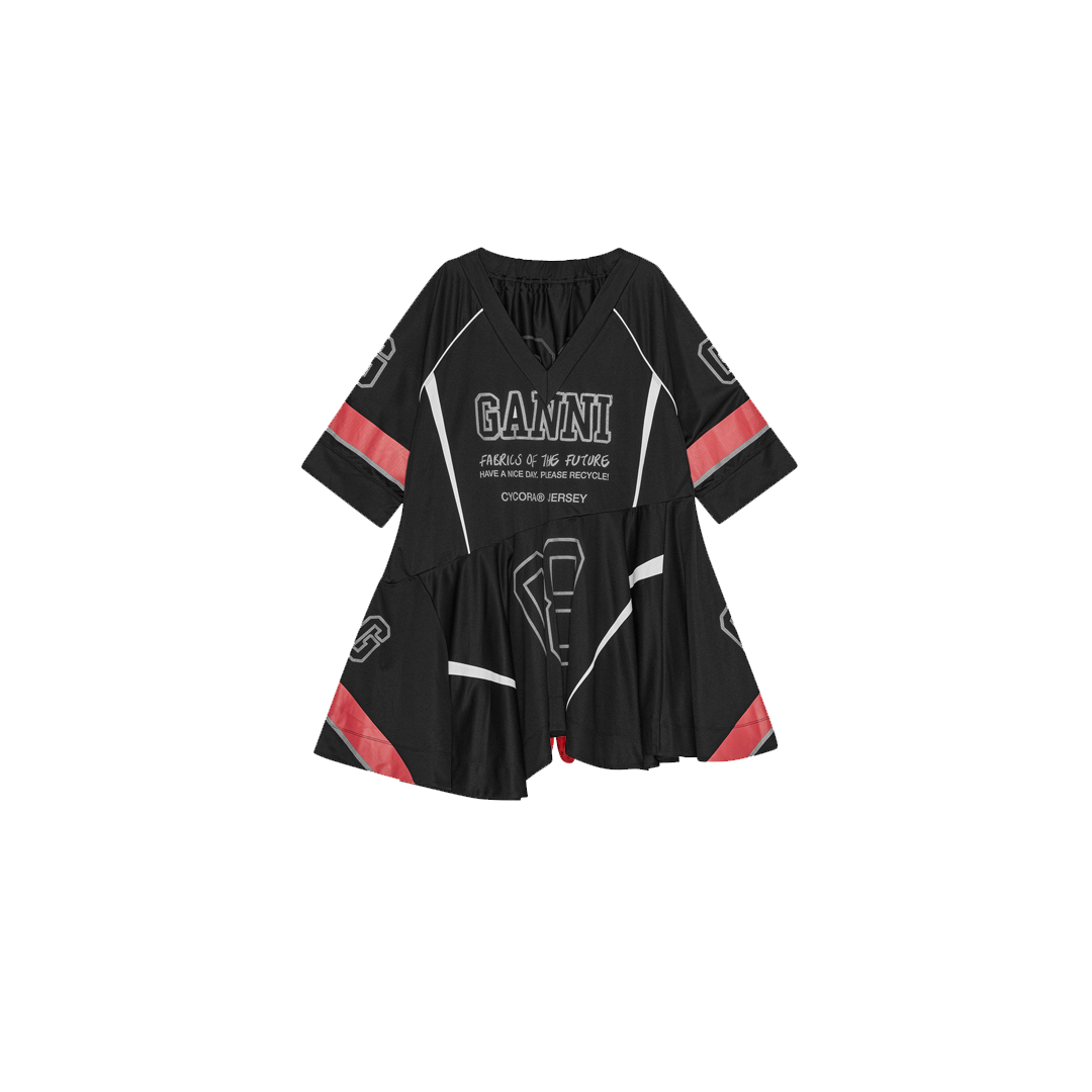League Oversized Mini Dress, $495