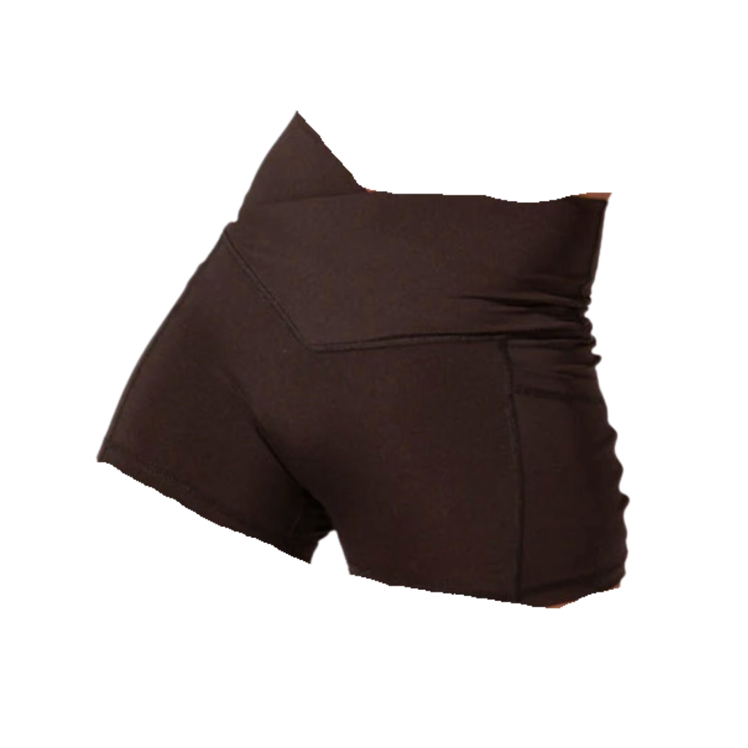 Crisscross Midi Short - $45.00