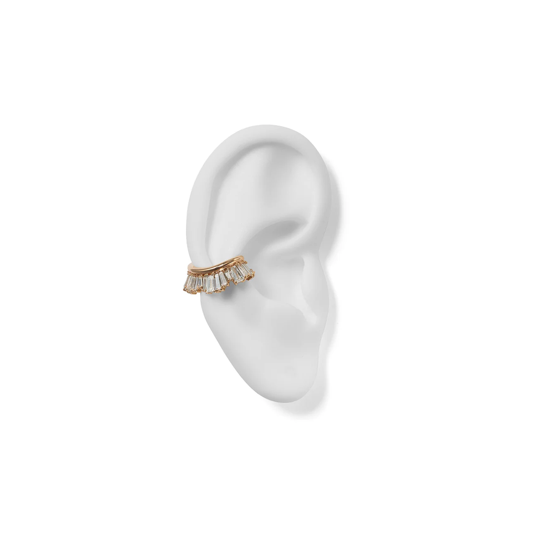 Ruched Ear Cuff, $8,250