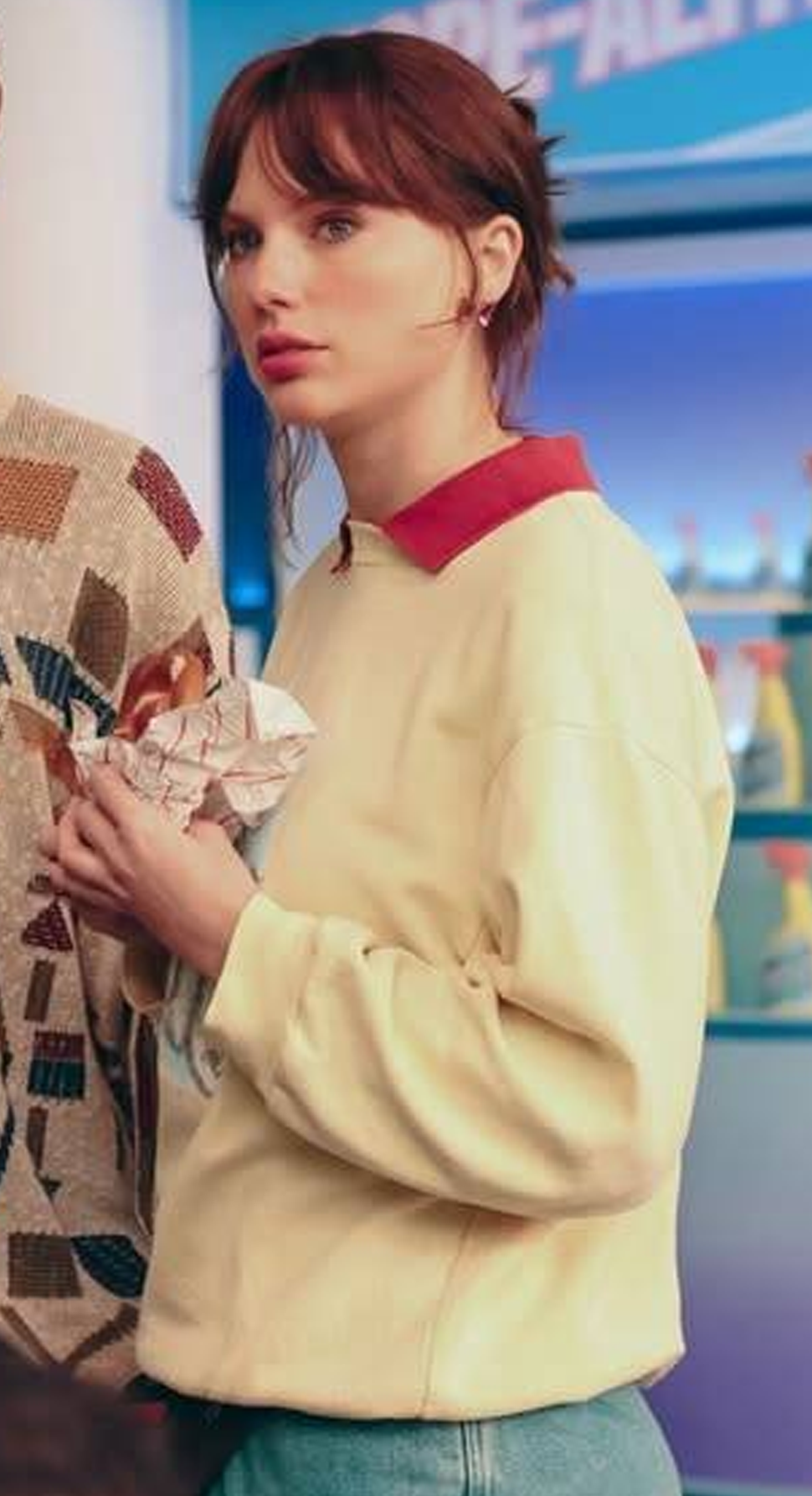 Taylor Swift Vintage Cat Sweatshirt Opalite Music Video