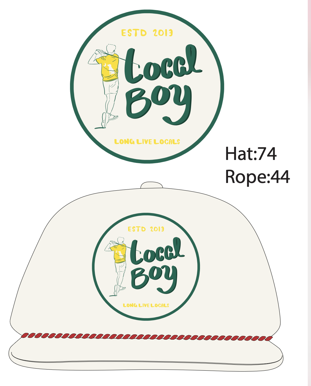 Masters Hat Mockup