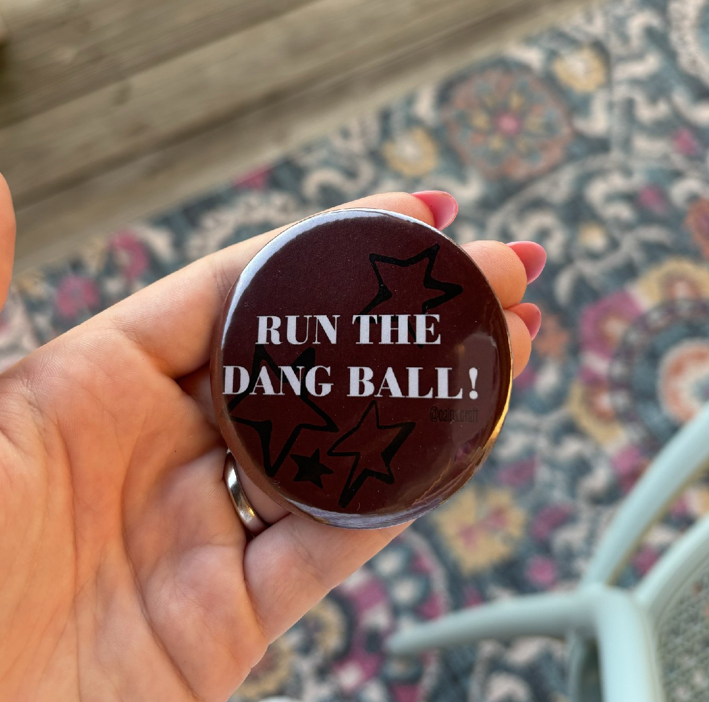Run The Dang Ball Button