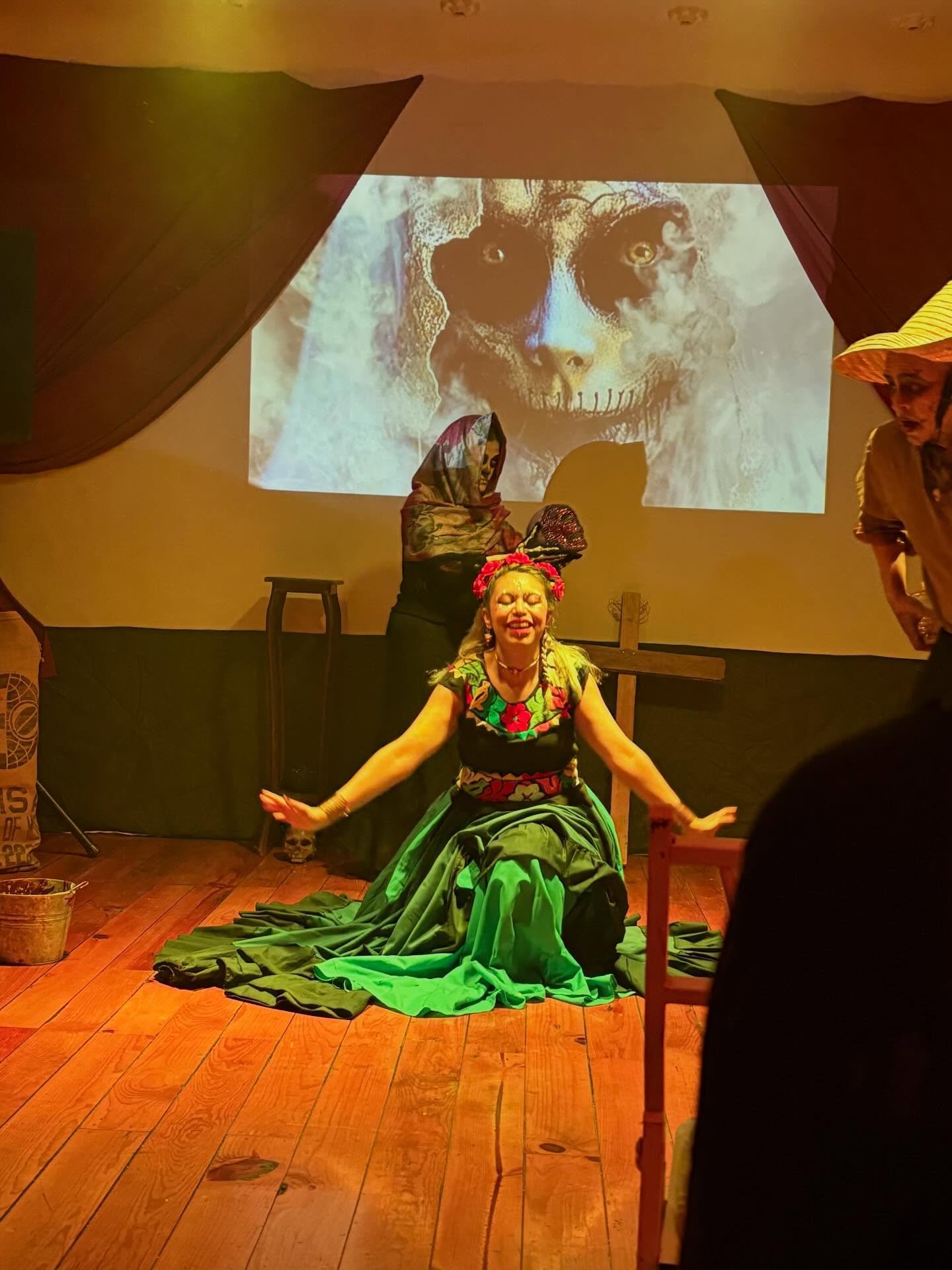 I had the most wonderful day at the Macabre Writers encounter downtown. The event comprised performances, book presentations by @katz_productions, and talks from experts in horror and true crime. It&rsquo;s always a joy to share our work and passion 