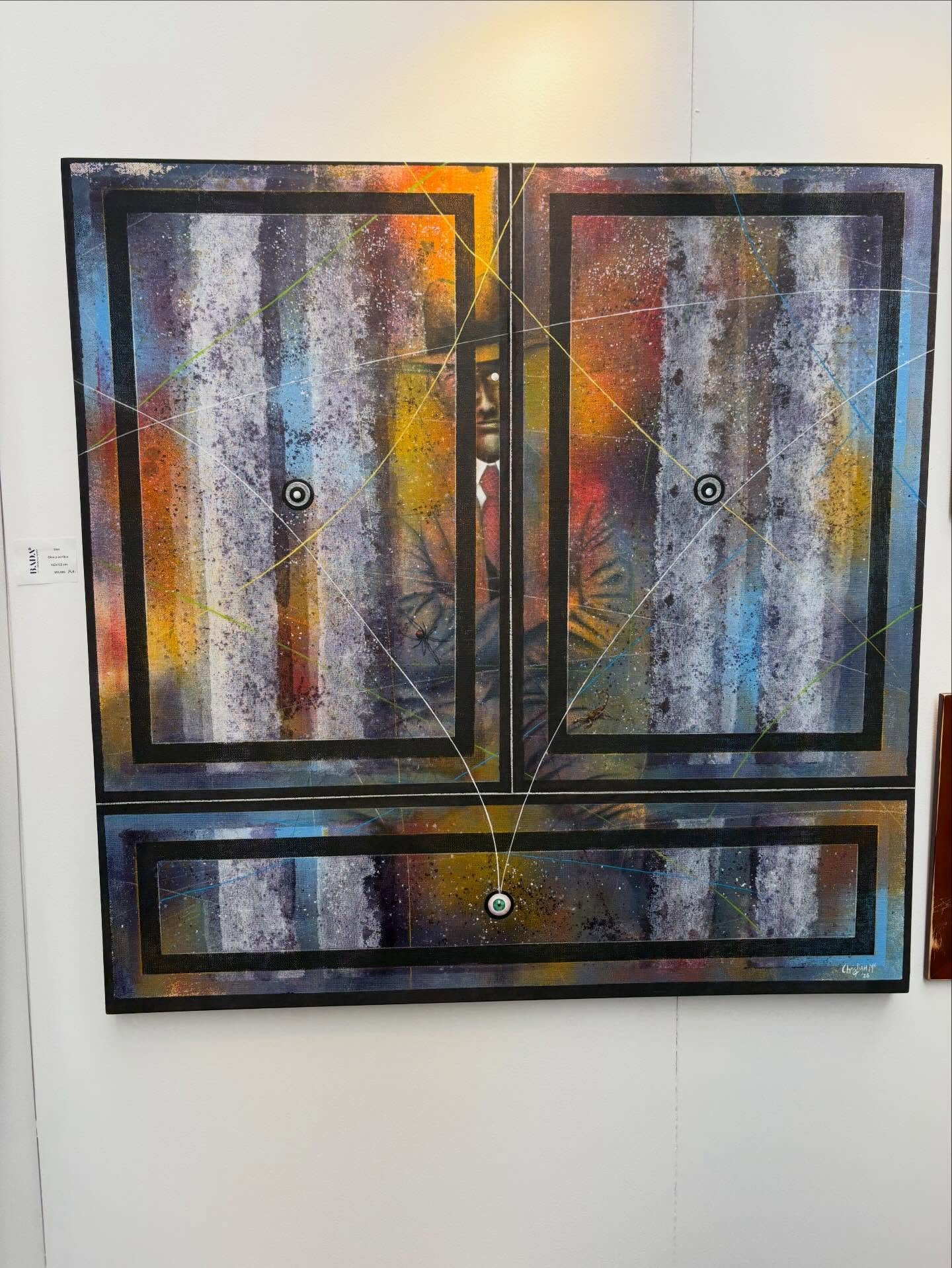 I had an incredible time at the @bada_mexico art fair this weekend! It&rsquo;s always a great pleasure to experiencie art and have the opportunity to interact with other artists. The stories these paintings tell are inspiring and a delight. They remi