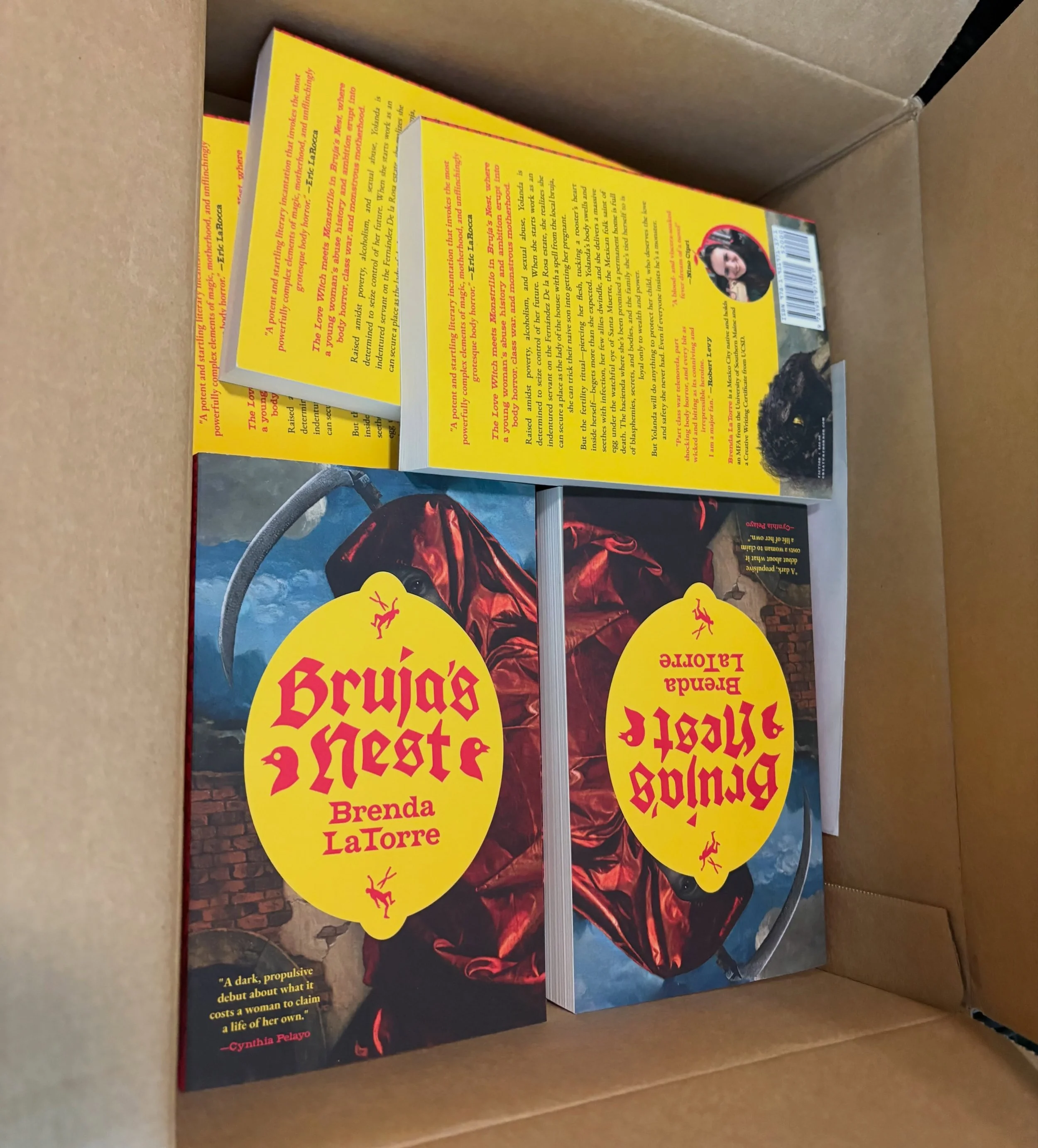 My author copies are here!!!!!!!!! 

It still feels surreal to see this Word document I wrote years ago, printed out into an actual book! 

We&rsquo;re so close to Oct 6th!!!!