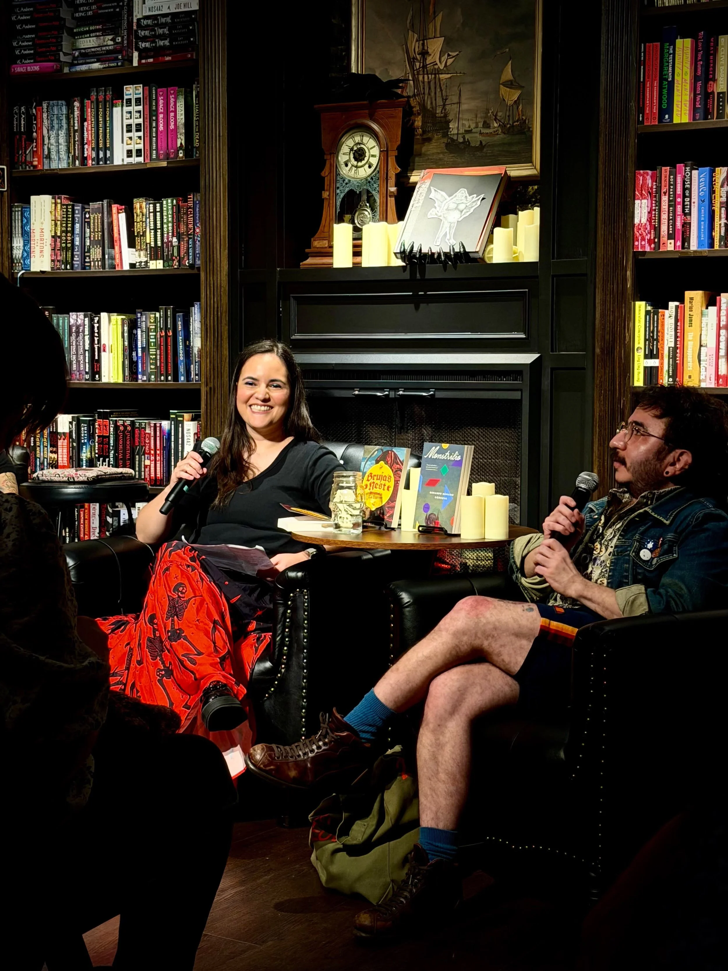 Days have passed, but I&rsquo;m still processing my book launch of Bruja&rsquo;s Nest @creaturepublishing 

 I was at @twistedspinebooks !!!!! A gorgeous bookstore, and a home for horror lovers! 

It was a dream come true 🤩

I remember when I first 