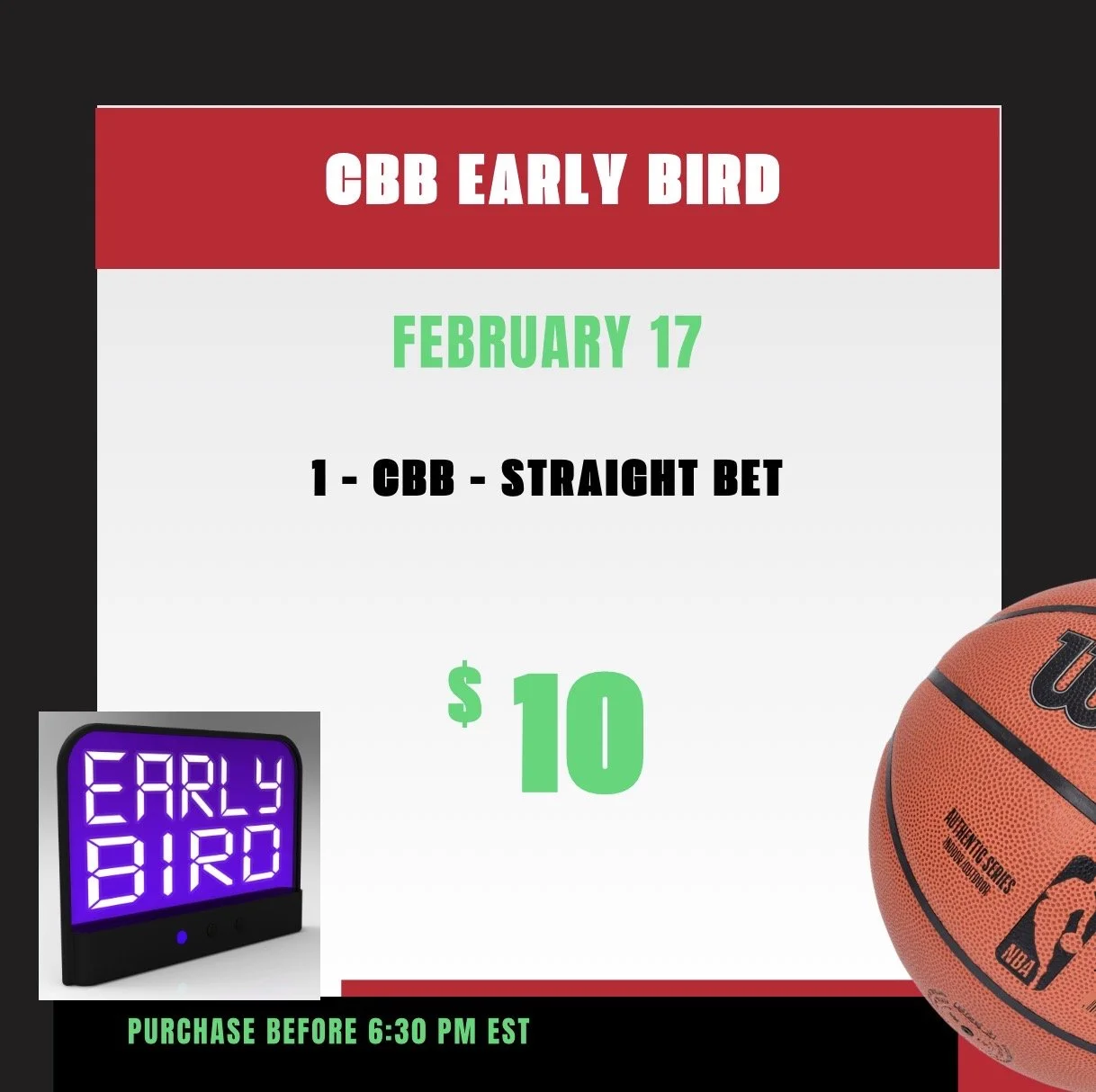 CBB Early Bird