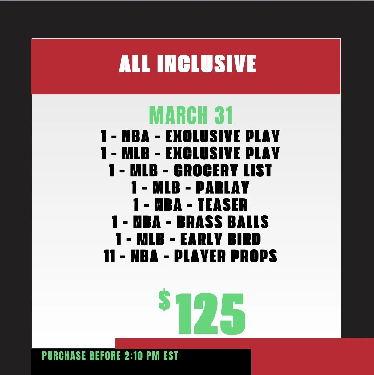 ALL SPORTS All Inclusive!! 4/3