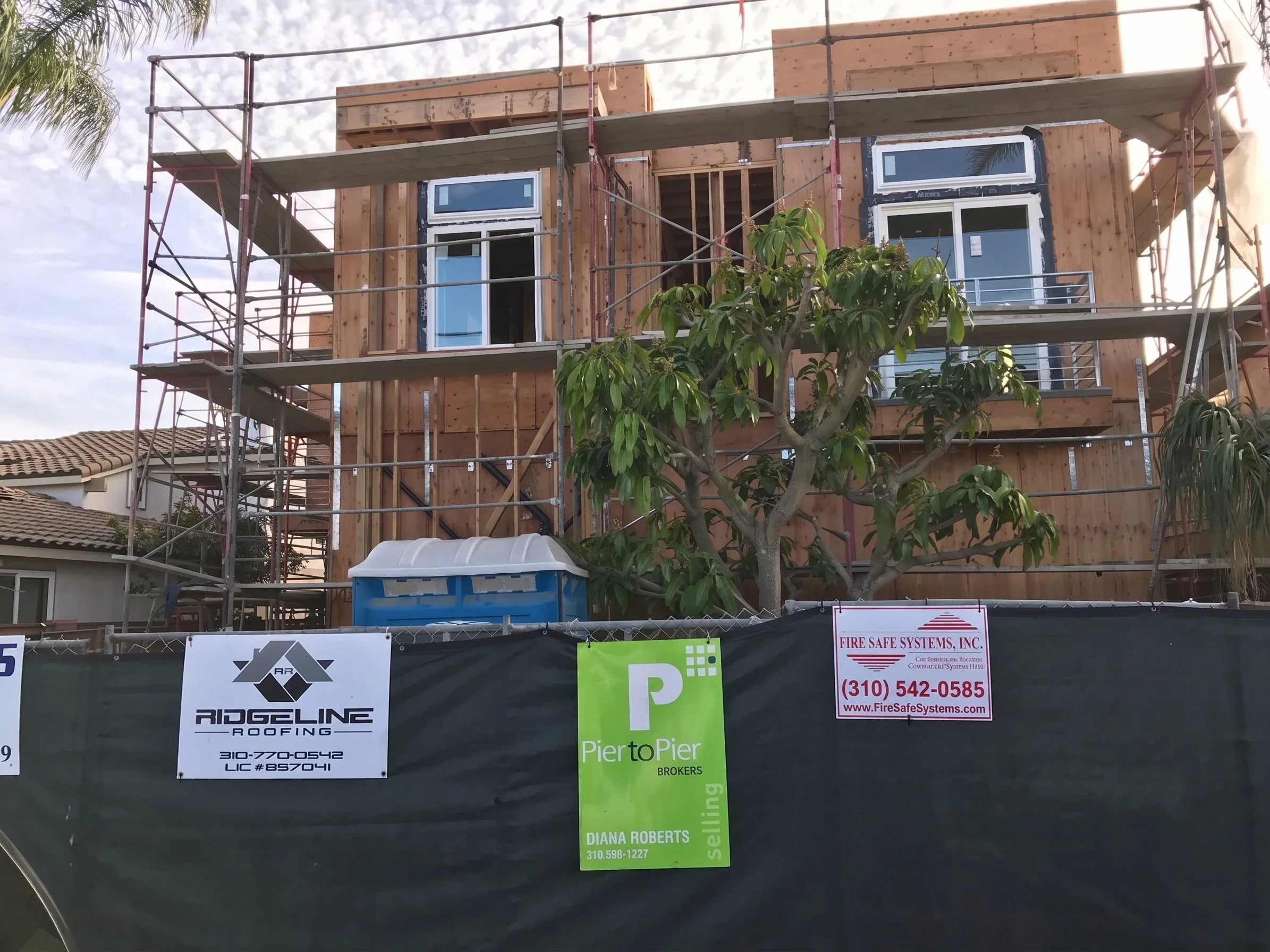 Southern California residential development project during Diana Roberts Pier to Pier Brokers years