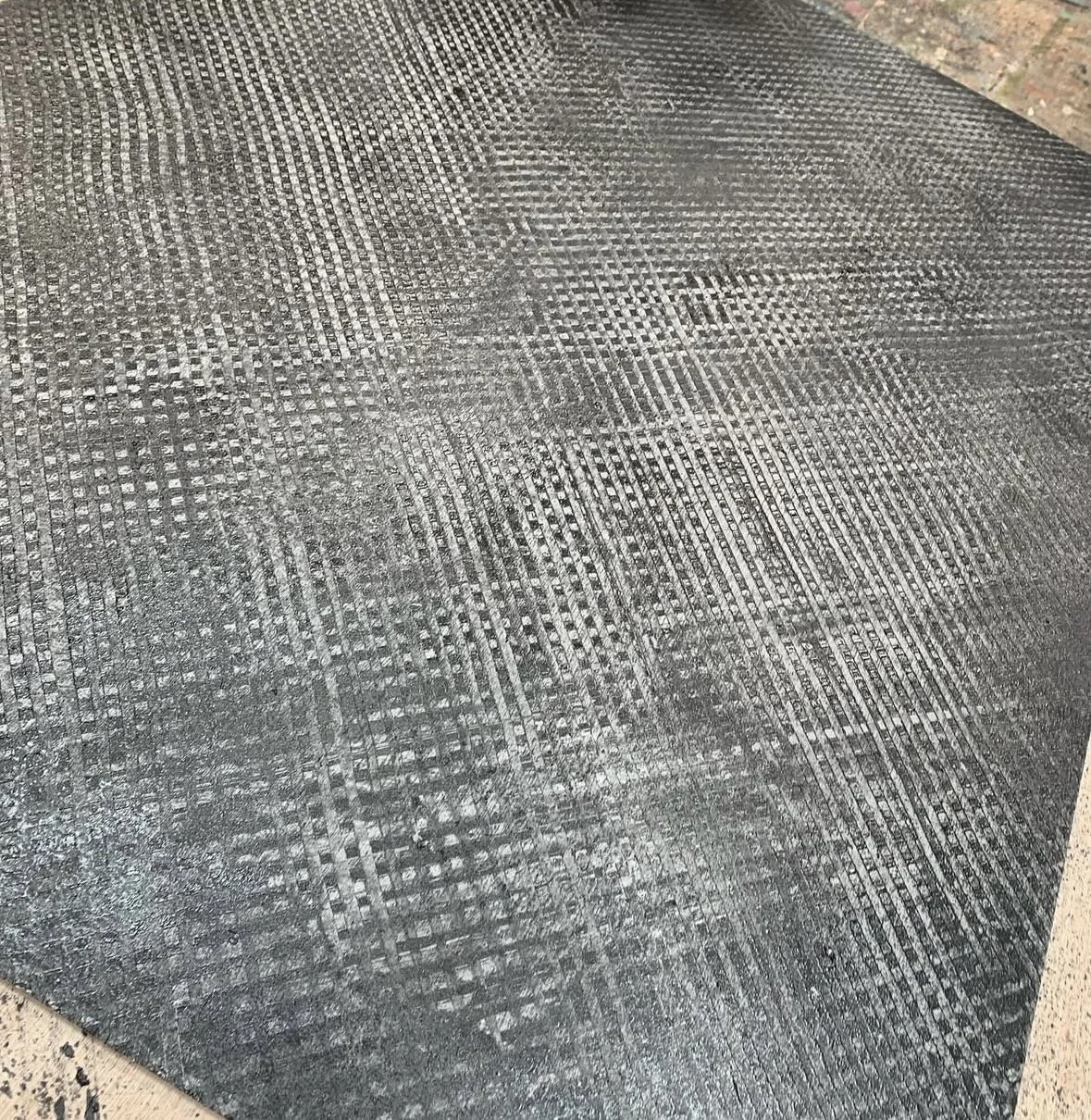 Metal Grate, Scenic Painting Technique 