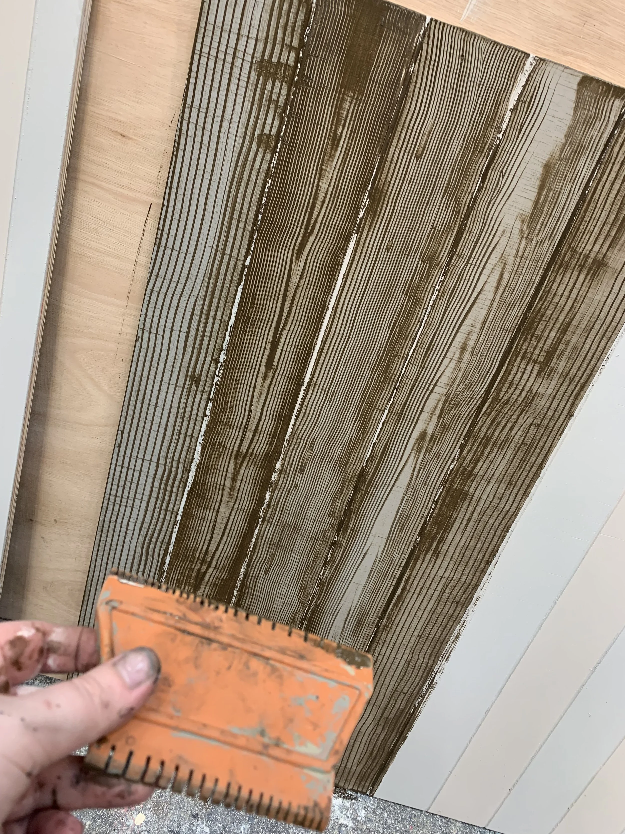 Wood Graining, Scenic Painting Technique 