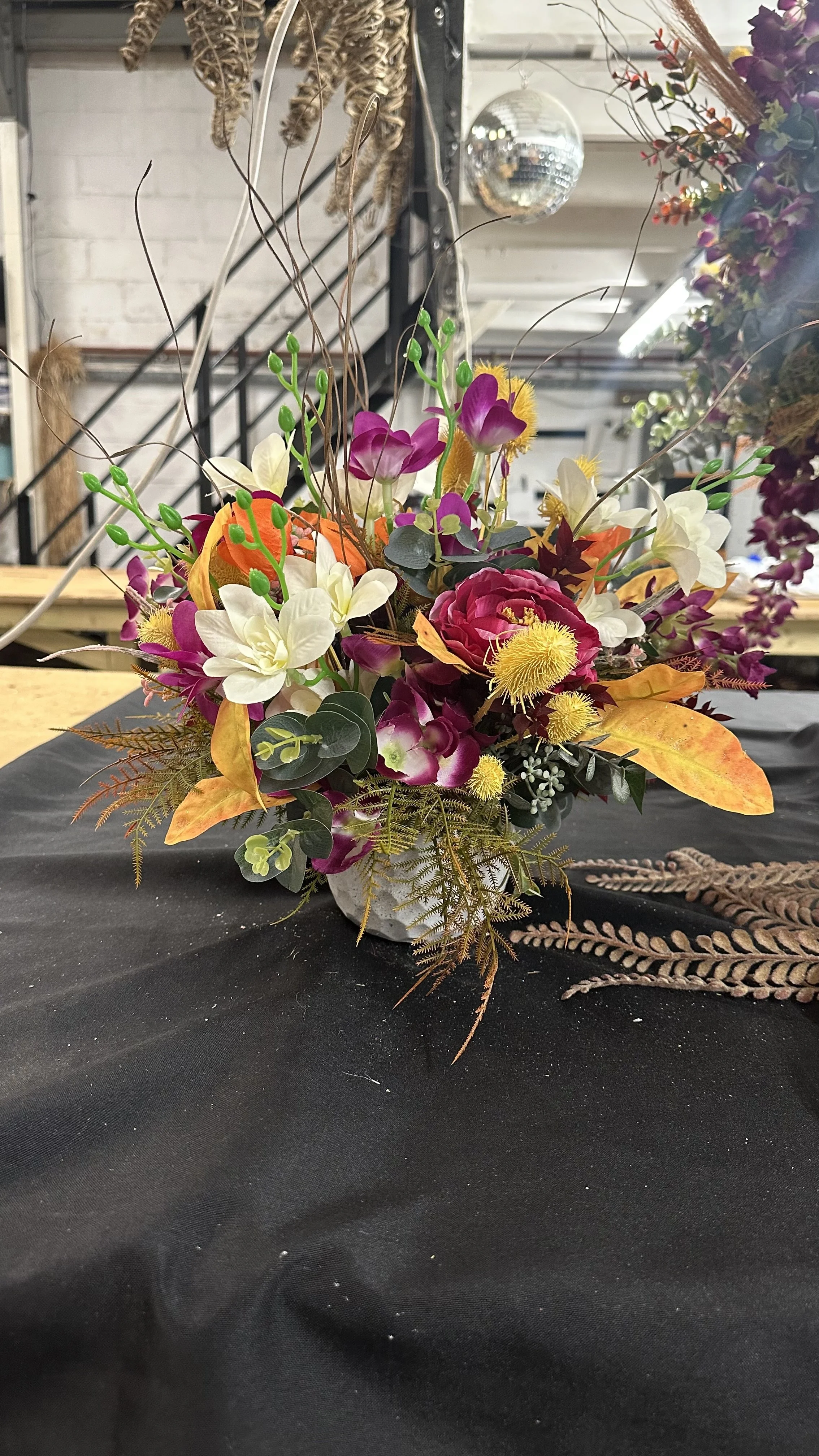 Floral Display, Colourful Wedding 2025