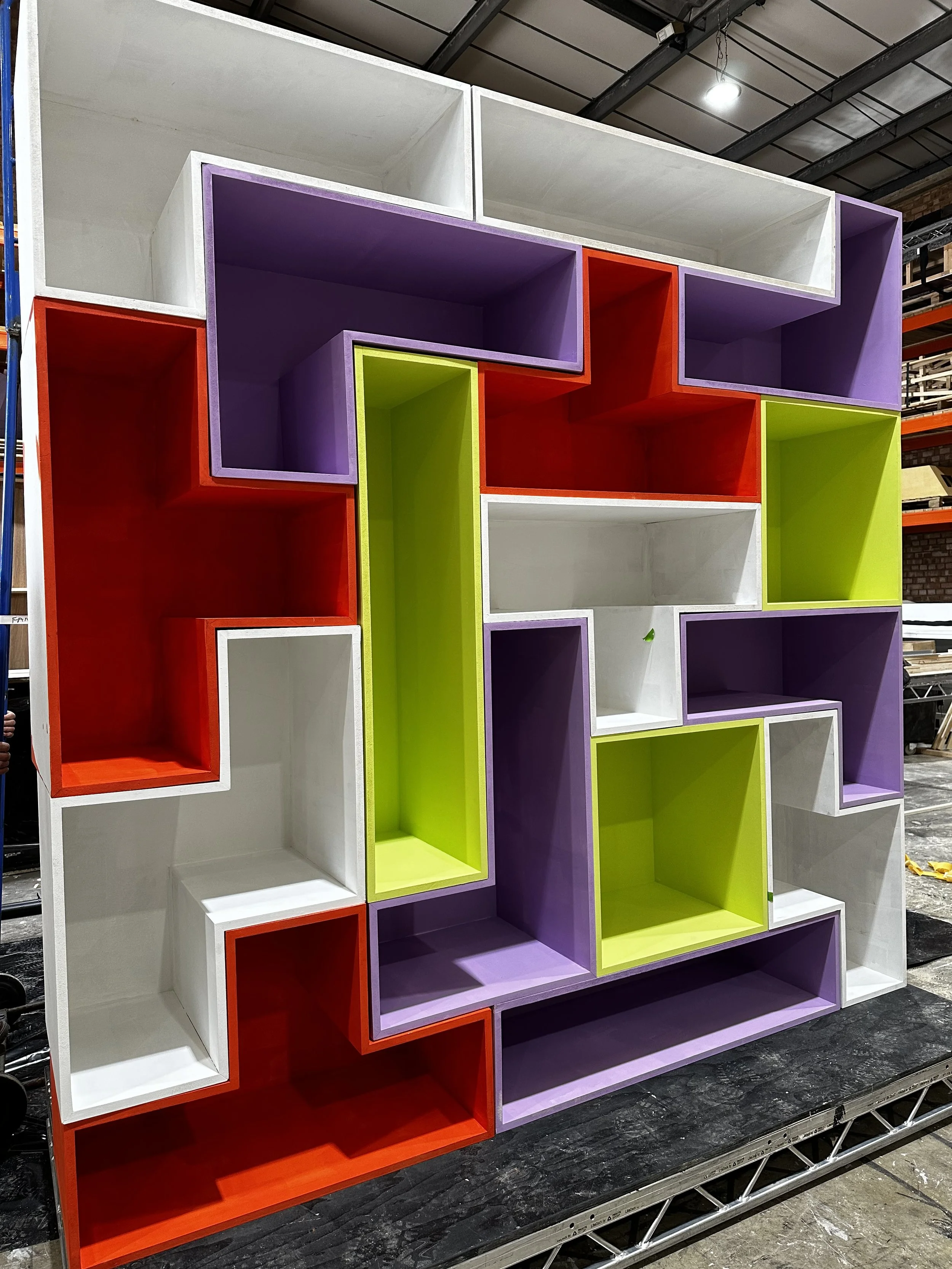 Tetris Shelving Set, Vintage Gaming 2024