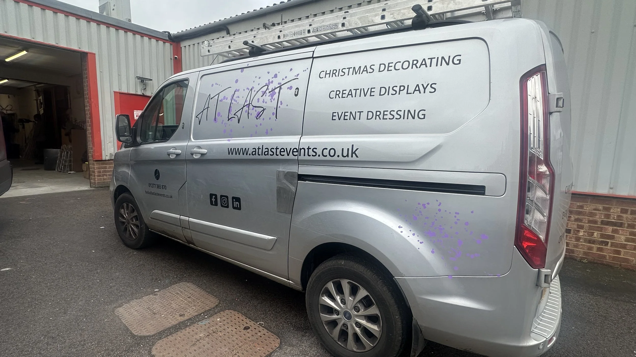 At Last Events Van Graphics