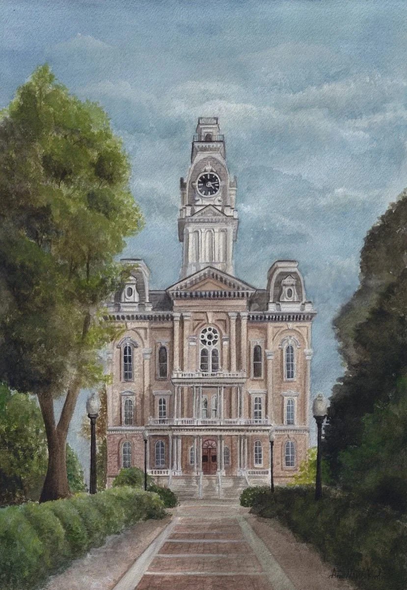 Hillsdale, 11x14, Watercolor, 2025