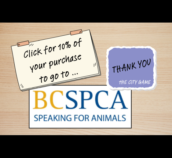 DONATE 10% of your purchase(s) to BC SPCA