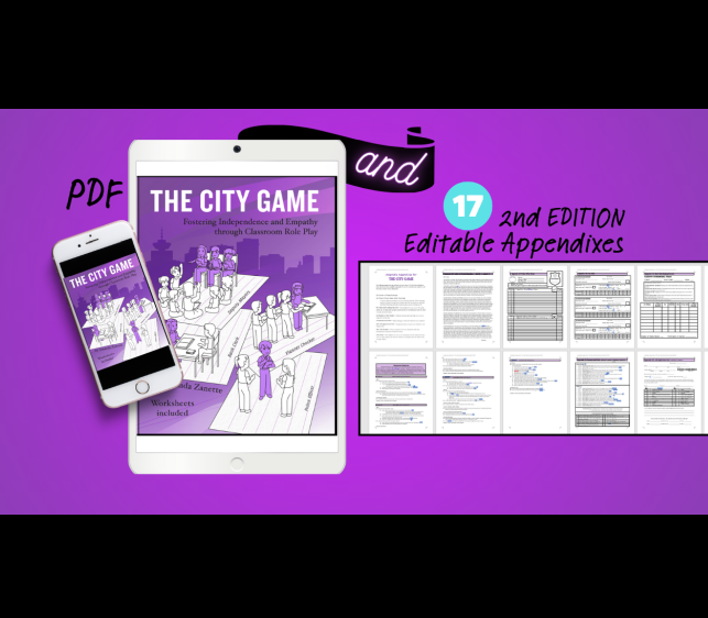 PDF & Editable Appendixes of The City Game Book ~ A Christmas Gift that Keeps on Giving!