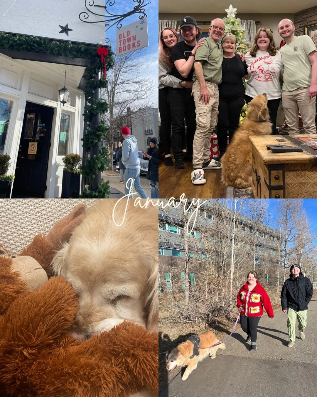 💍 2025 🐶

You were made of some of the highest and some of the lowest moments of my life so far. 

JANUARY began in Maryland with Jacob&rsquo;s family and we had extended Christmas celebrations with my family when we got home! 🎁
FEBRUARY was for c