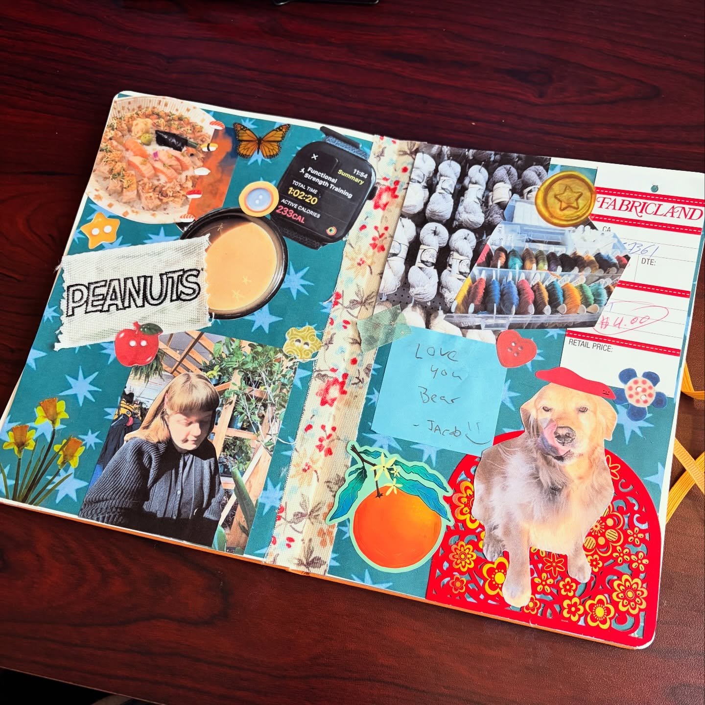 A little cozy Saturday photo dump ☀️🍣💫

Trying to include as much &ldquo;whimsy&rdquo; in my life as I can while I patiently (impatiently) wait for spring 🌸

( junk journal, hobby, plants, books, reading, book store, sushi, dirty soda, sewing, fab