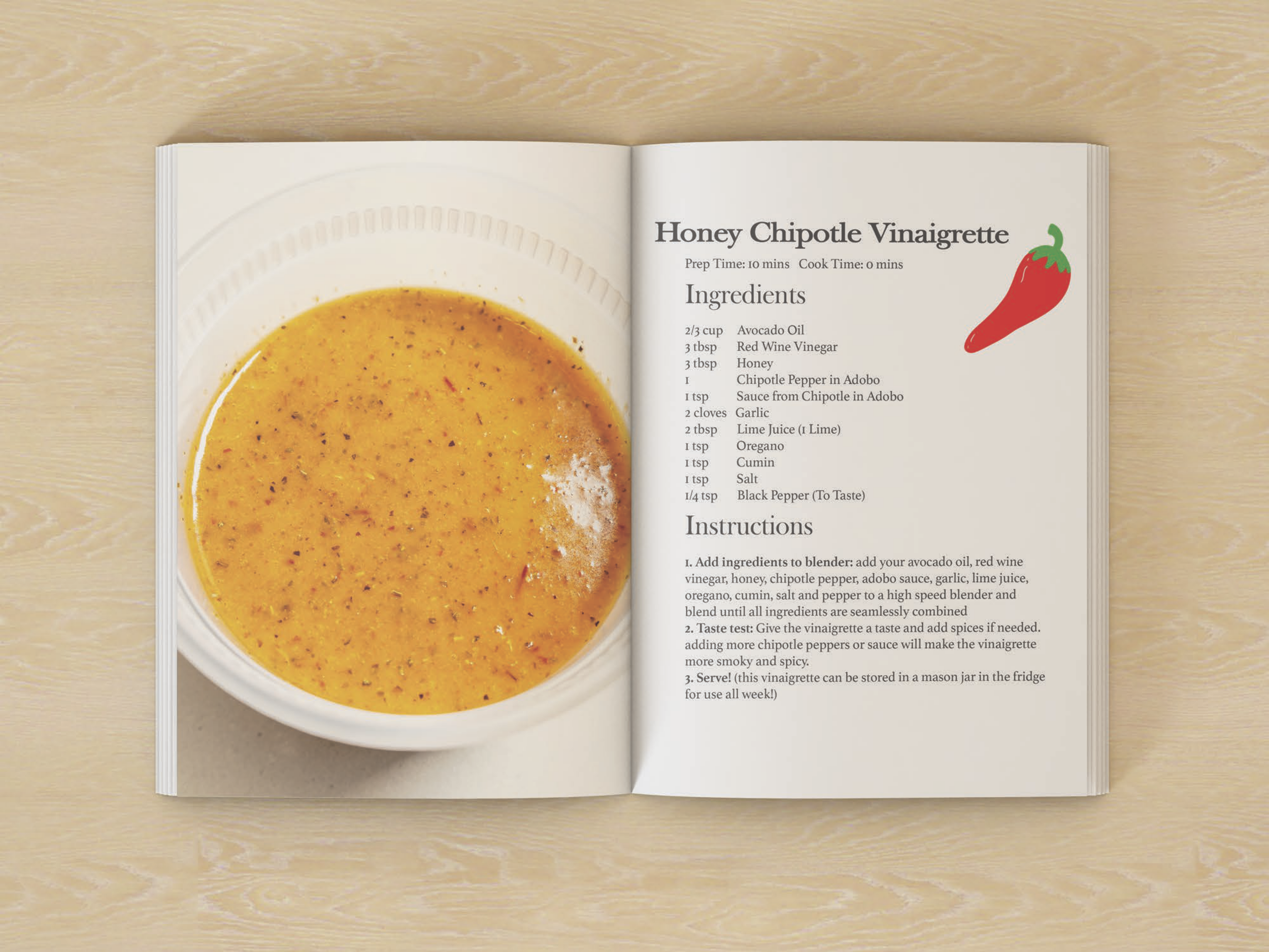 Honey Chipotle Vinaigrette