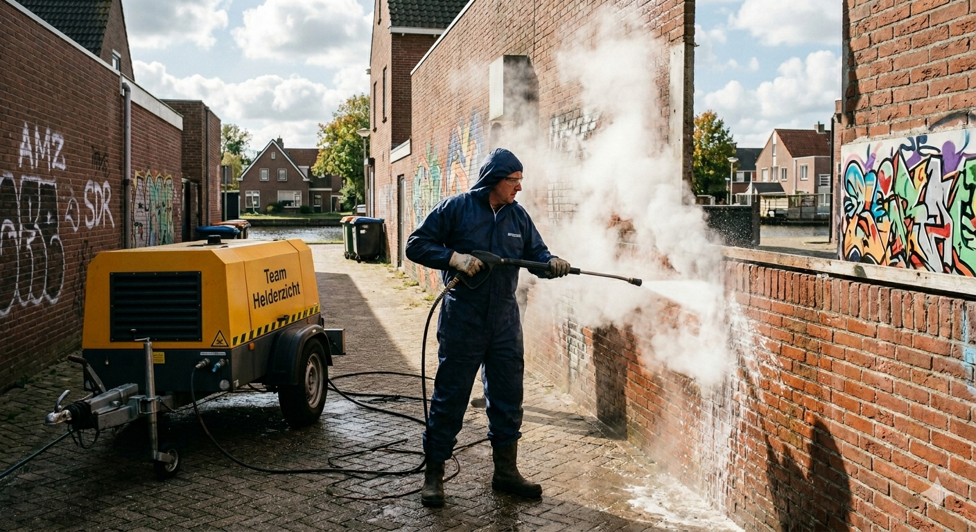 Graffiti verwijderen