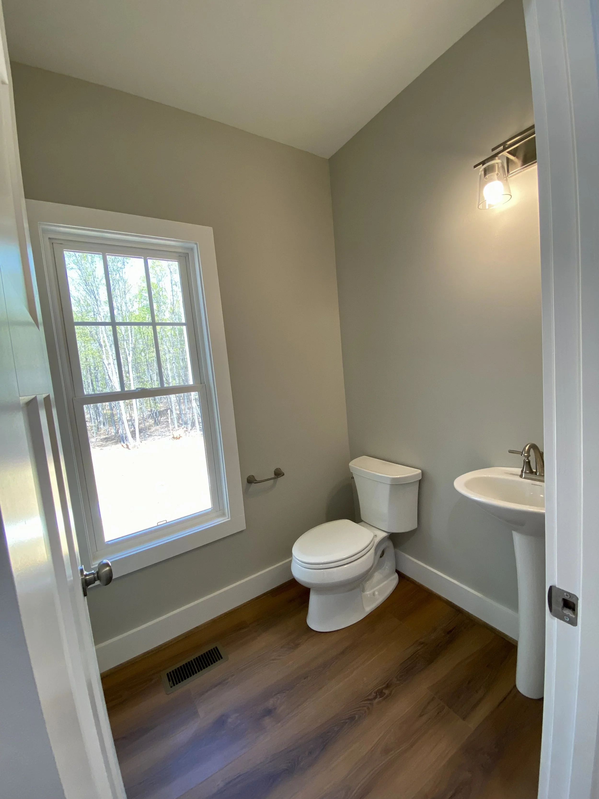 Tuscan Farmhouse Half Bathroom
