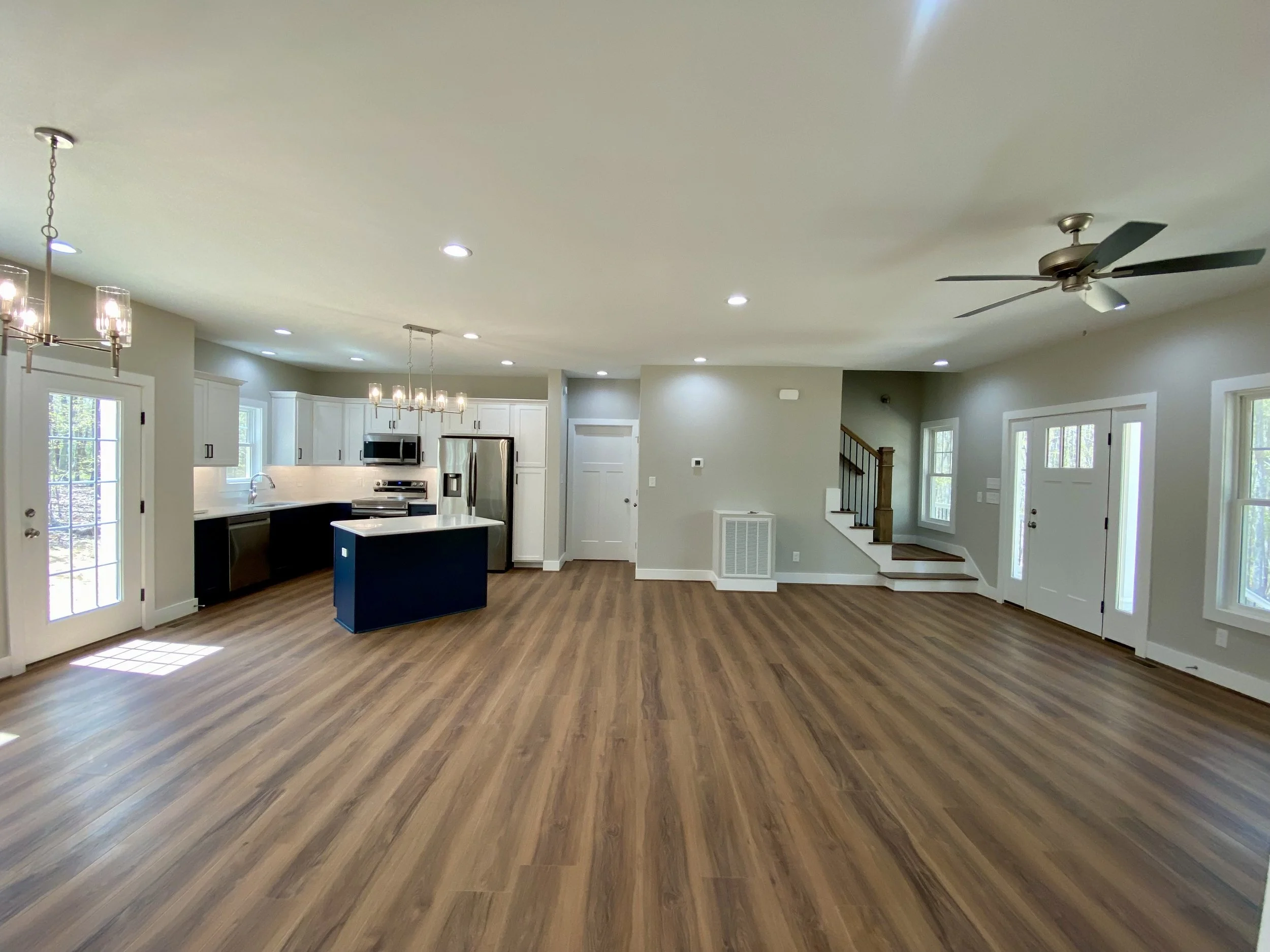 Tuscan Farmhouse Kitchen and Foyer