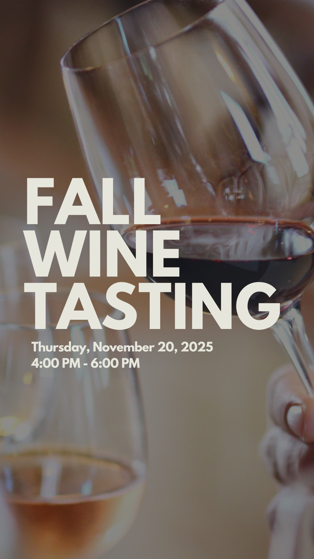 Fall Wine Tasting 