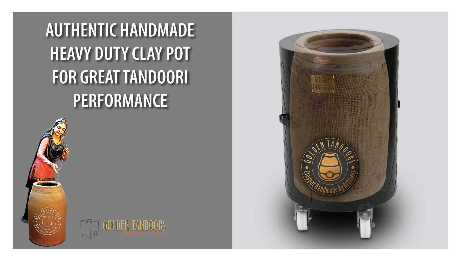 backyard tandoor clay pot for catering