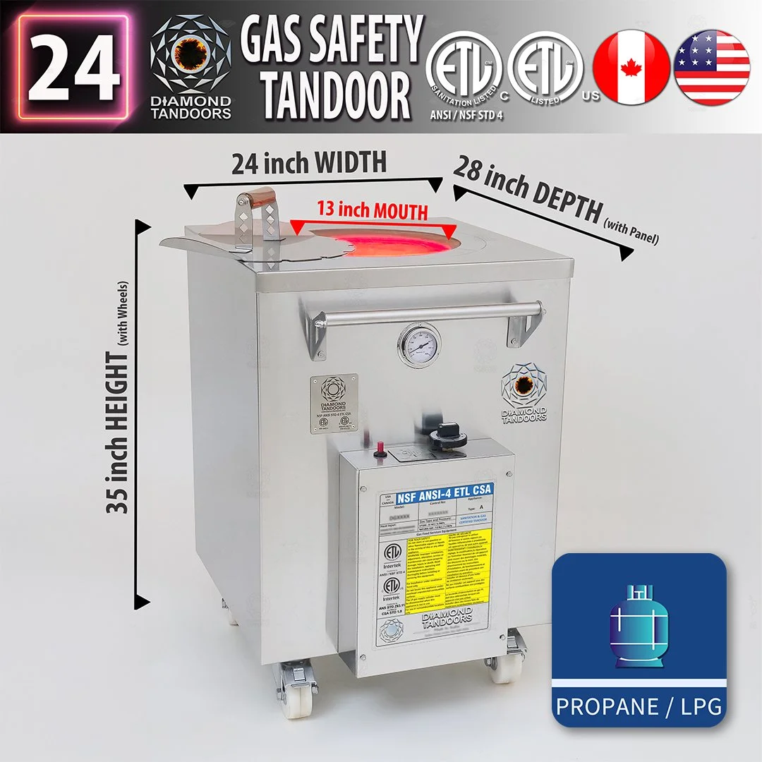 Propane-LPG-Gas-tandoor-certified-nsf-etl-csa
