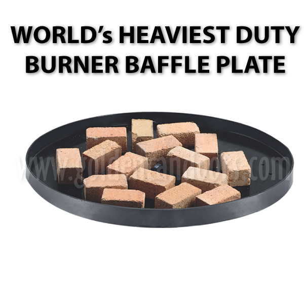 Gas Tandoor Burner Plate - the heaviest burner plate in the tandoor industry
