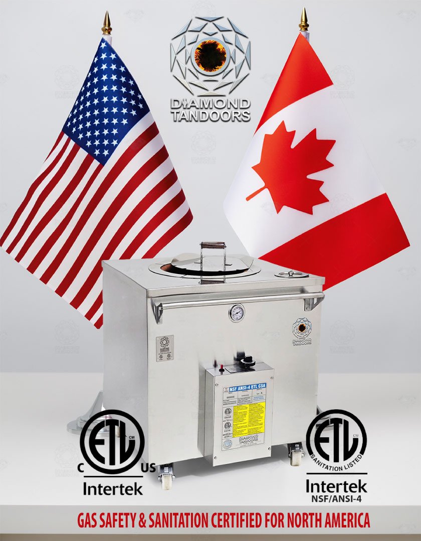 USA and CANADA Gas Tandoor