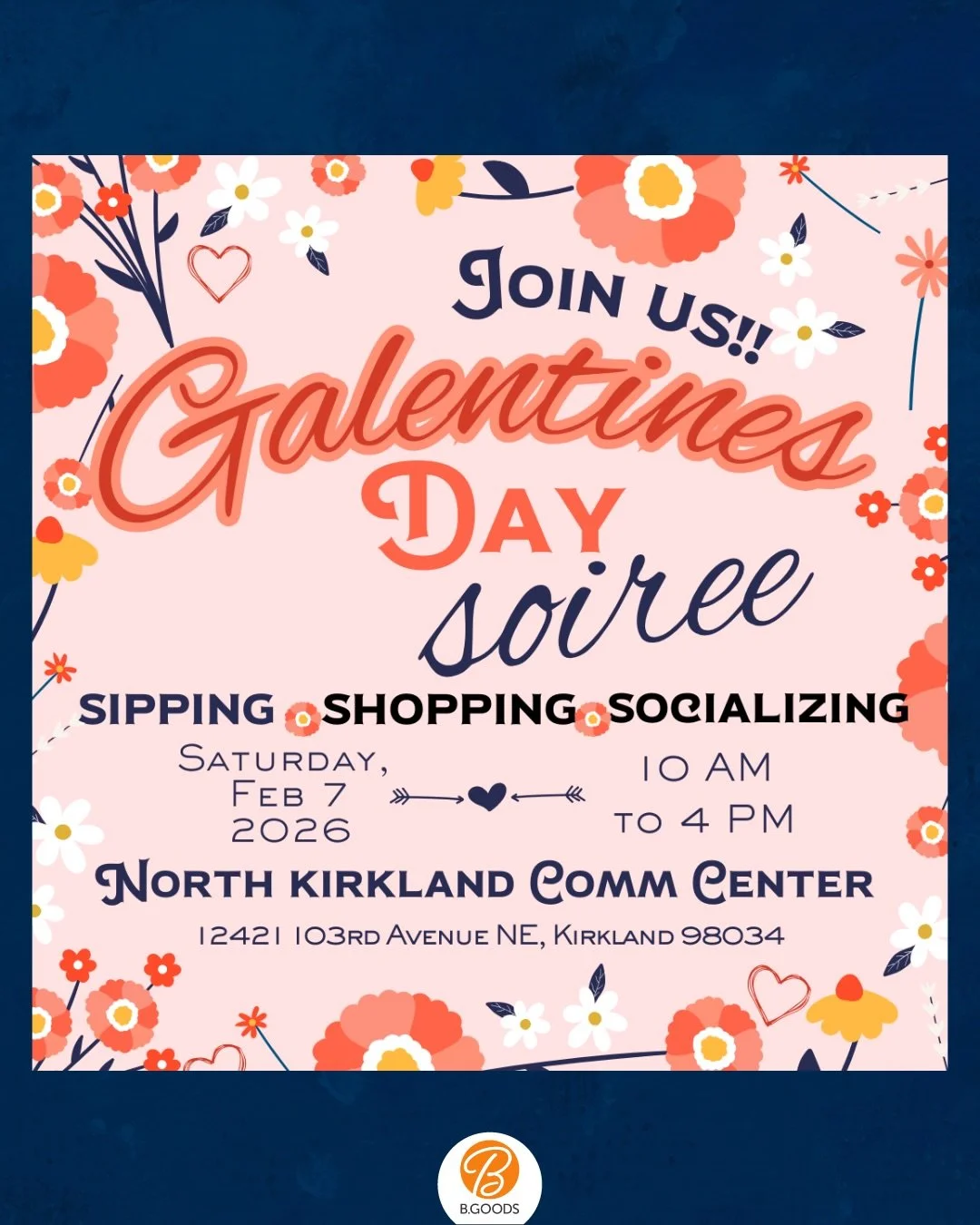 👋👋👋 Hi friends! It&rsquo;s been a minute huh? Sorry, not sorry&mdash;I have been protecting my mental health. 🤯 

I&rsquo;ll have some of my goods and pretty useful things in Kirkland this Saturday for the fifth annual Galentines Soir&eacute;e ho