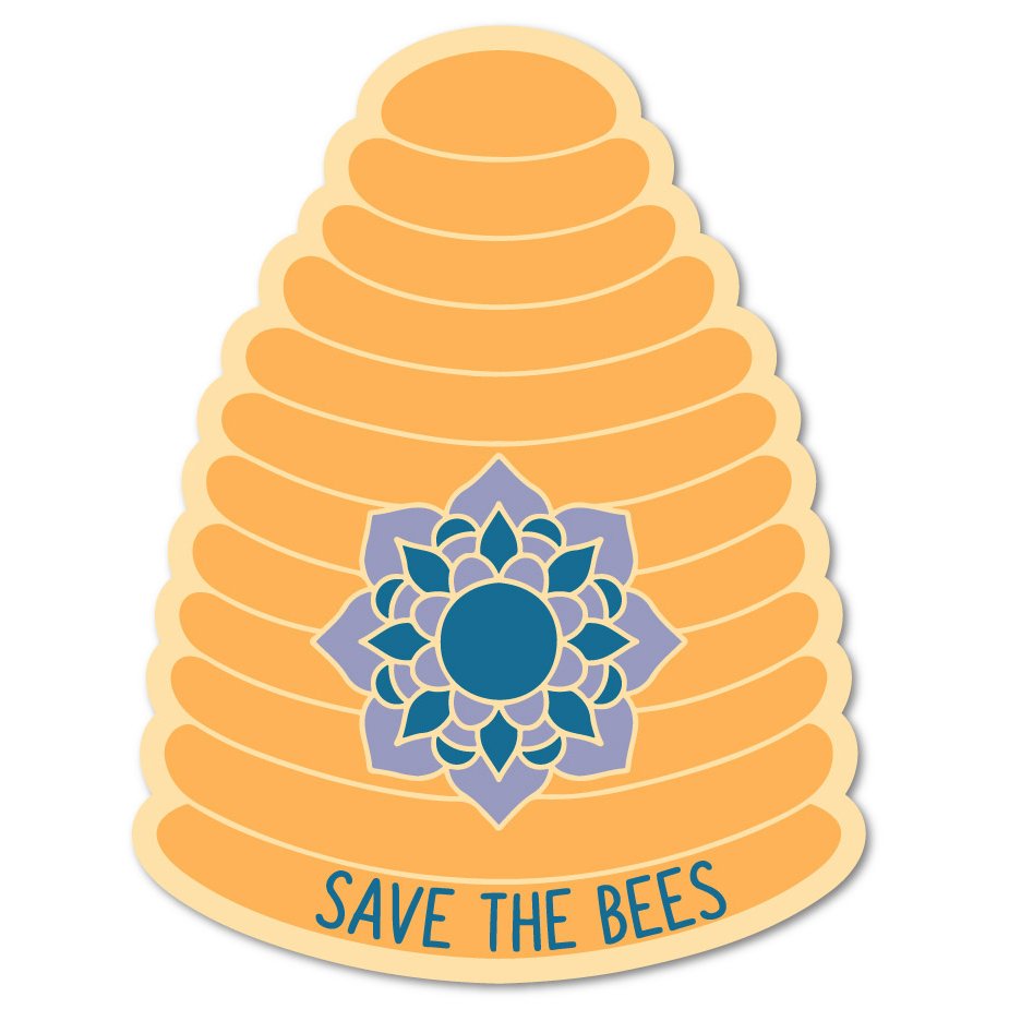 Save the Bees Sticker
