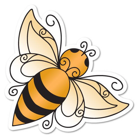 Bee Sticker
