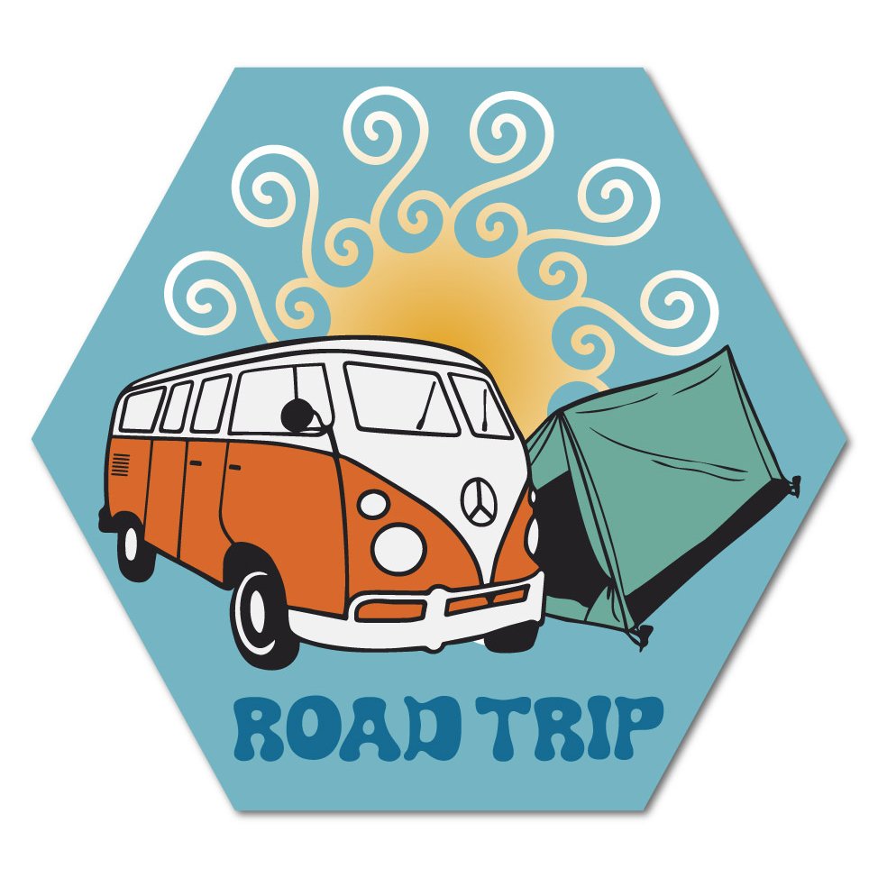 Road Trip Sticker