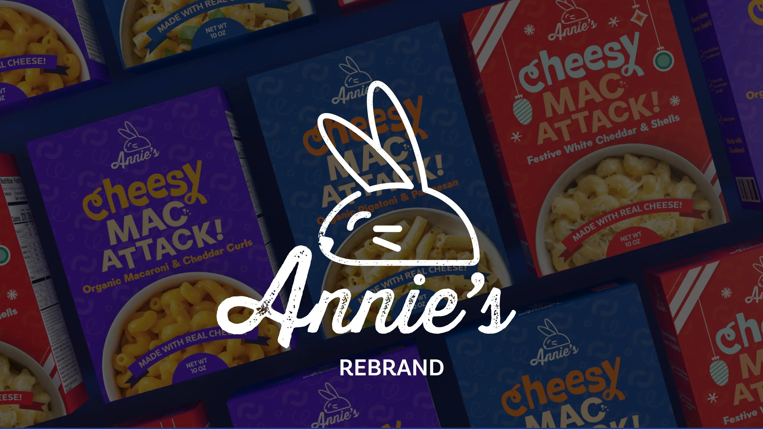 Annie's Mac & Cheese Rebrand‎