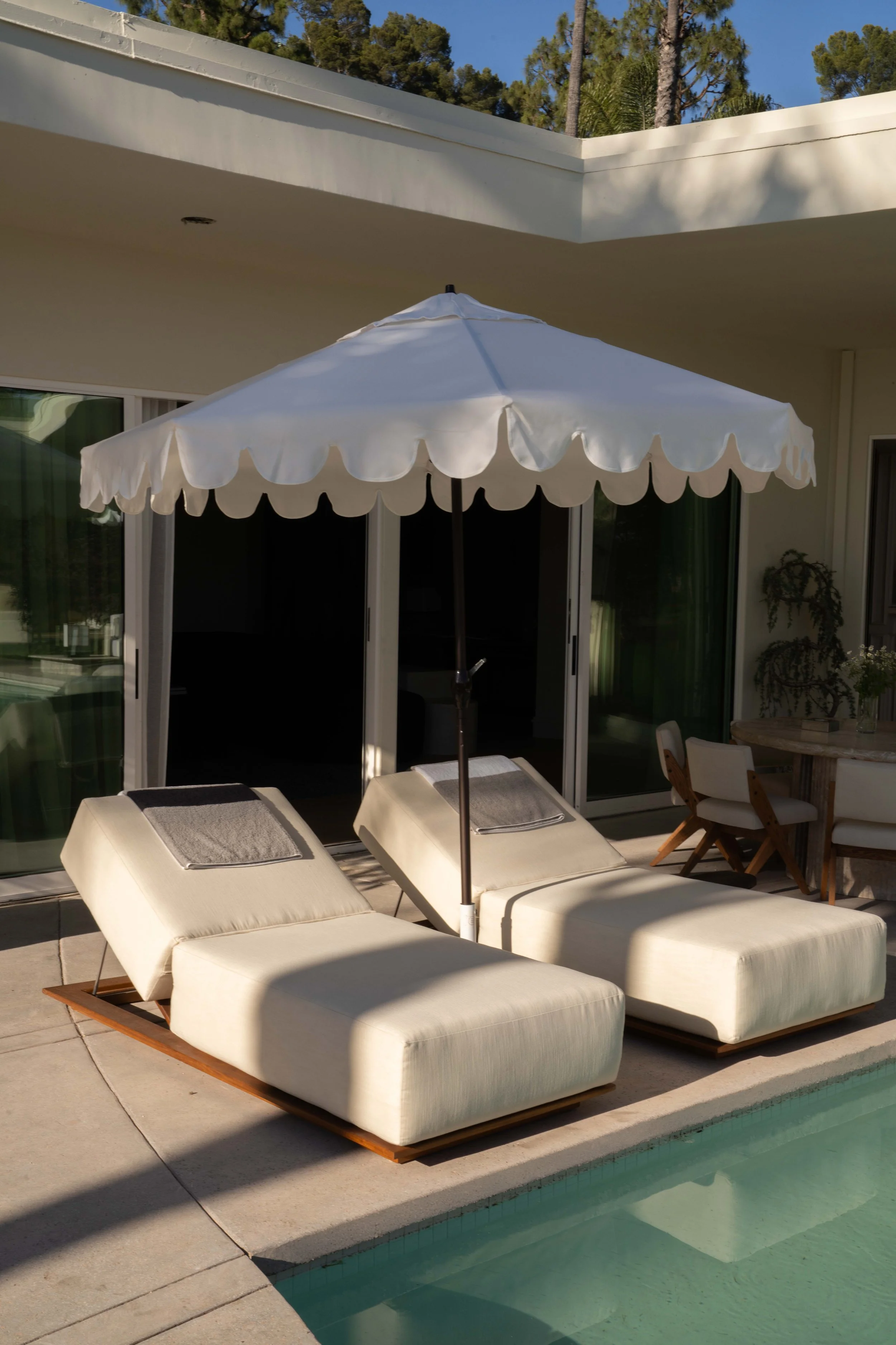 Osklo Outdoor Chaise<br><em>|Studio OSKLO - Trousdale Collection</em>
