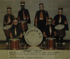 Historic youth drummers from the Valour community