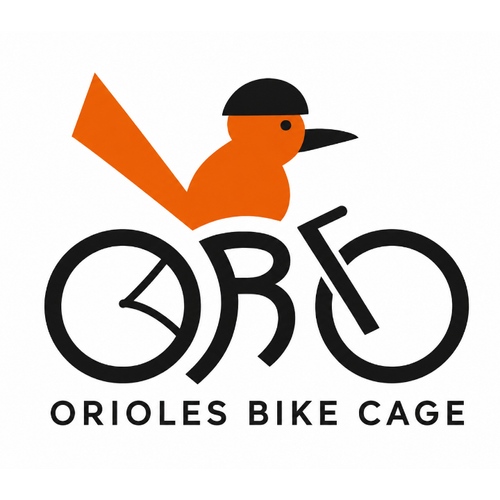 Youth learning bike repair at the Orioles Bike Cage