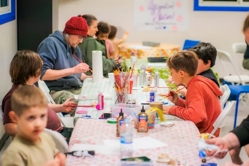Family Fun Night activity at Valour