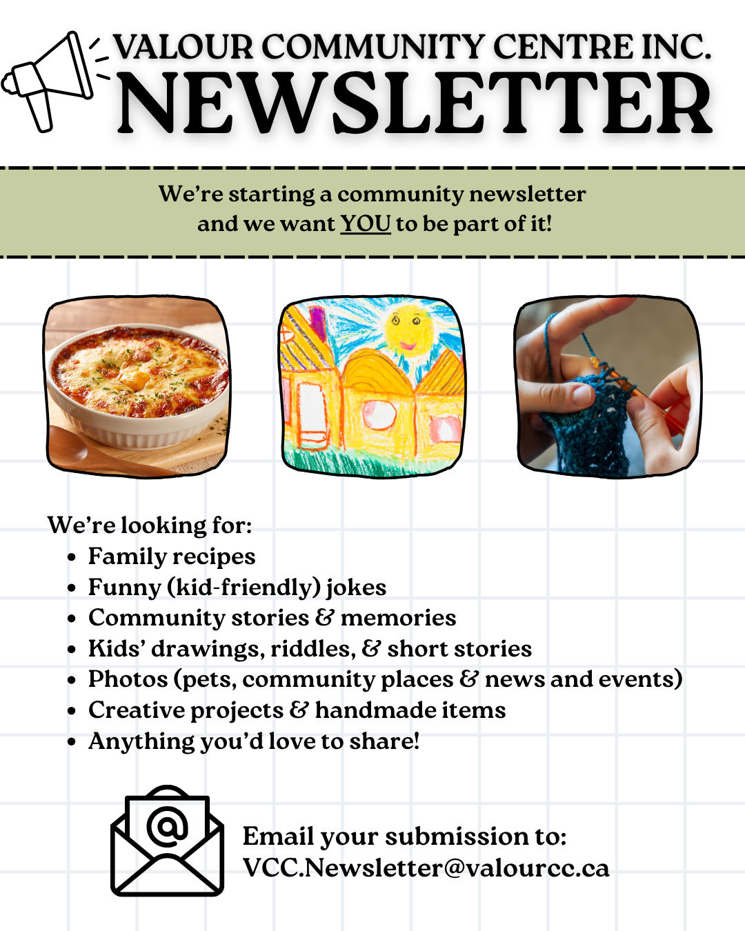 Newsletter Coming - 2026 — Valour Community Centre