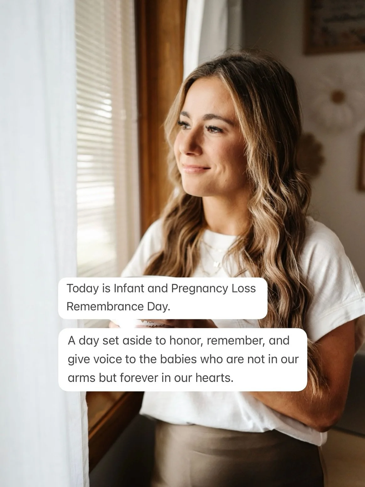 For all the babies we carry in our hearts, always remembered, always loved. 🤍
.
.
.
#pregnancyandinfantlossremembranceday #pregnancyloss #infantloss #postpartumsupport #postpartumawareness