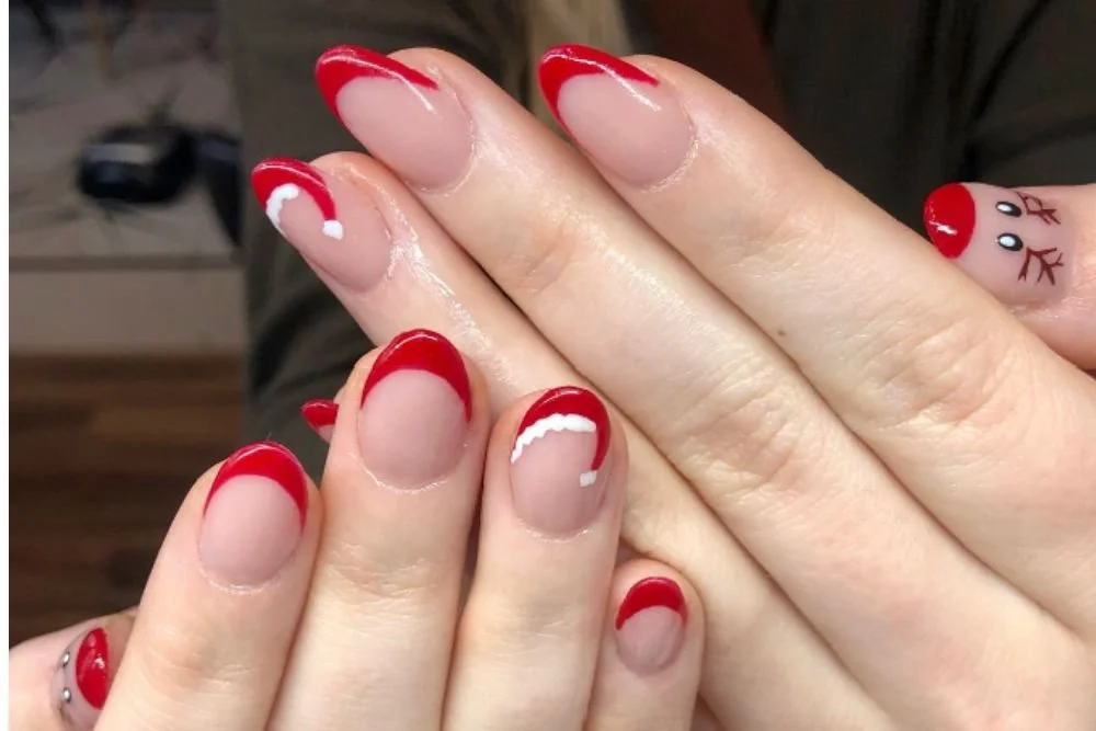 french nail design