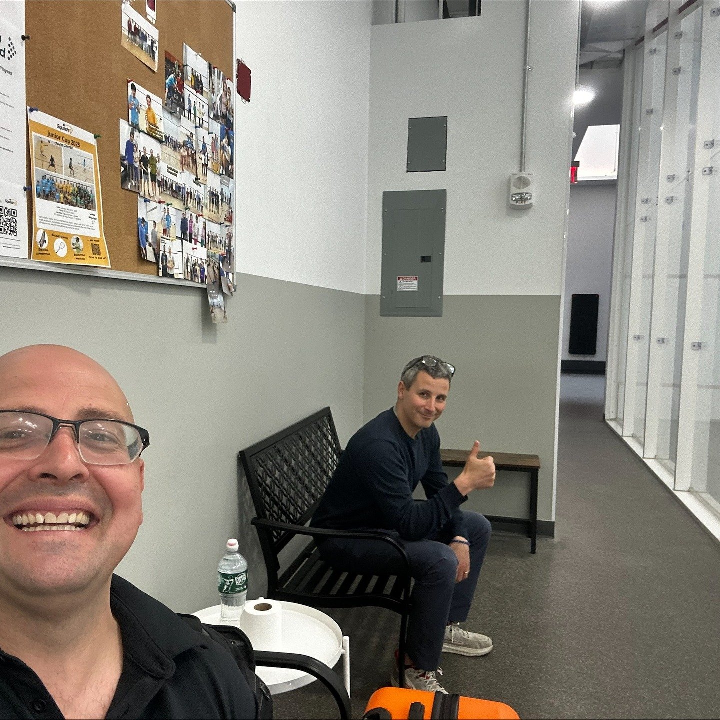 Sunrise Courts is back on the road in downtown Manhattan performing repairs @squashrx for Brian Mathias and his team!

Jordan and his crew have been working on a renovation in upstate NY and found some time to enjoy the big apple, perform repairs in 