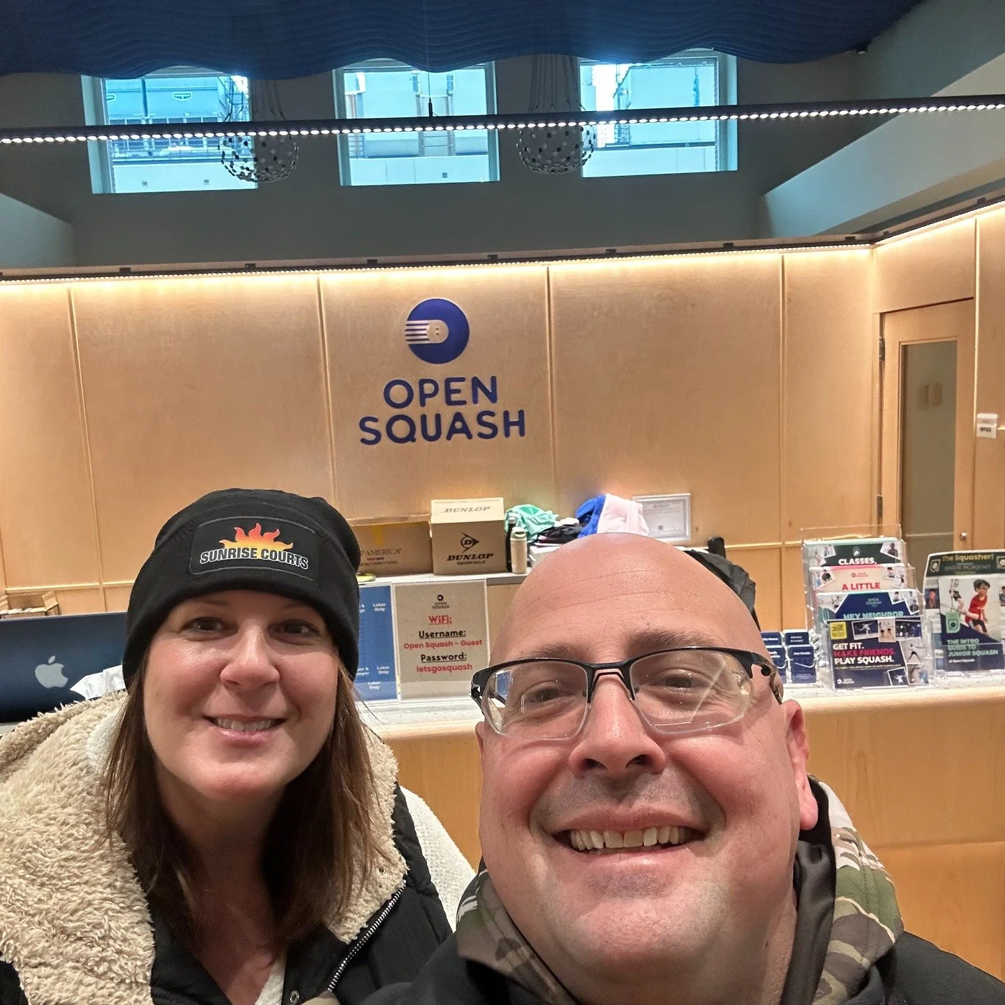 Magical NYC snowstorm weekend ✨❄️

From partnering with @weareopensquash at the @college_squash Individual Championships, to watching the world&rsquo;s best battle it out at TOC inside Grand Central 🤍

Snow falling, courts buzzing, community everywh