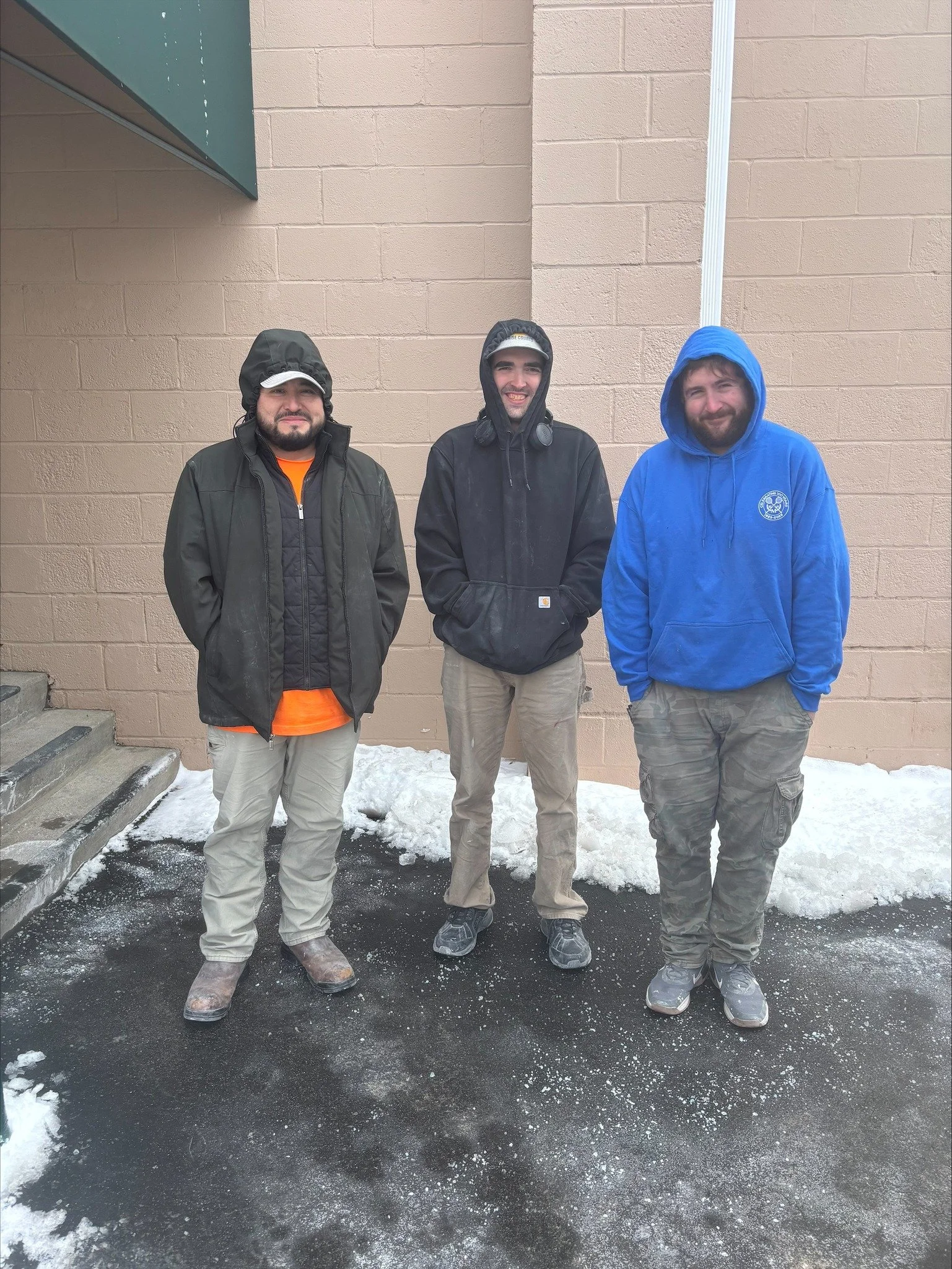 Braving the Rochester cold this week 🥶 to take on some serious repair work &mdash; and it's worth every frozen minute!

There&rsquo;s something satisfying about bringing courts back to life&hellip; sanding, patching, rebuilding, and watching them tr